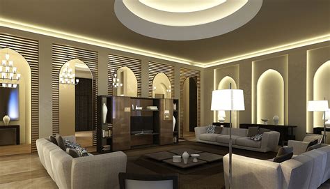 International Interior Design Private Villa Abdul Aziz Al Ghurair