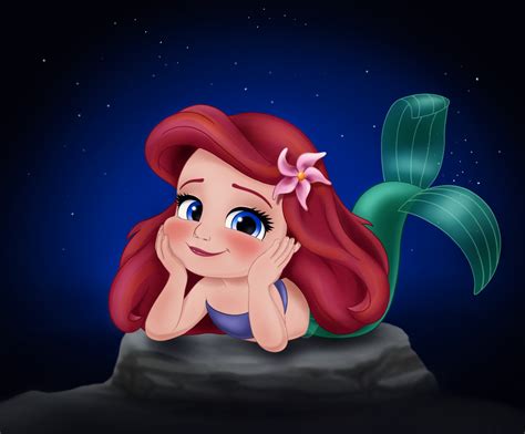 Ariel The Littlest Princess By Artistsncoffeeshops On Deviantart