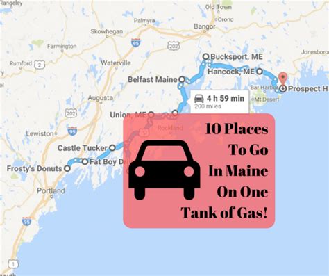 10 Amazing Places You Can Go On One Tank Of Gas In Maine Camping In
