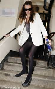 Nadine Coyle Looks Painfully Thin As She Struggles To Stay In Her Heels