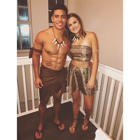 Tarzan And Jane Diy Couples Costume Trendy Halloween Costumes Halloween Costumes To Make