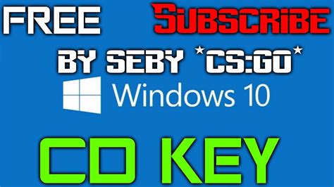 Windows 10 Cd Keys Activationproduct Free Working 100 Youtube