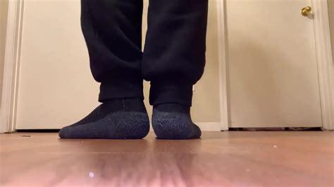 Foot Fetish Black Sock Removal Male Feet
