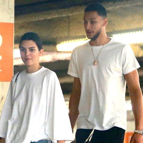 ben simmons jenner how kendall jenner and ben simmons rekindled their private