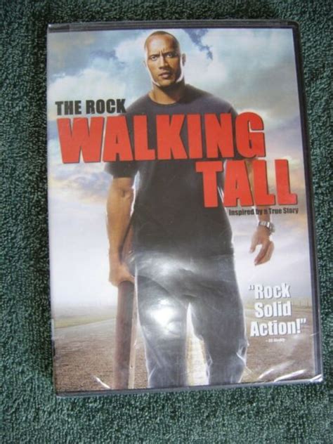 Walking Tall Dvd New Sealed Widescreen Pg Action Movie The Rock Ebay