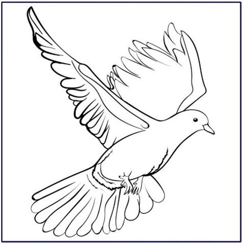 Burung Kartun Hitam Putih Rebekah Cabrera