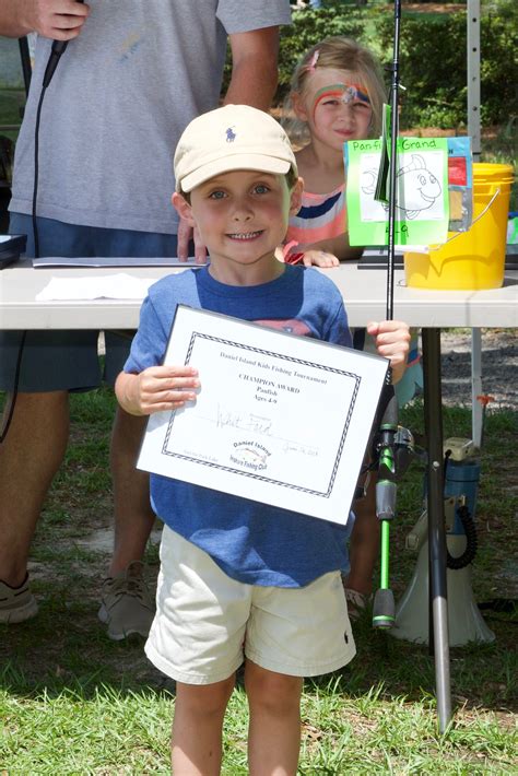 Kids Fishing Tournament Winners The Daniel Island News