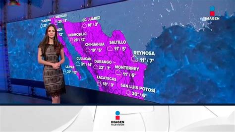 El Clima En México Hoy Noticias Con Yuriria Sierra Youtube