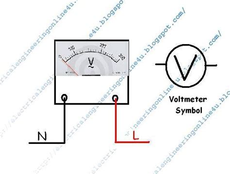 How To Wire A Voltmeter In Home Wiring Electrical Online 4u All