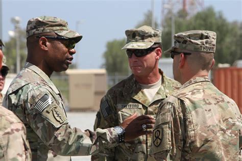 Centcom Csm Visits Soldiers At The Kuwait Naval Base