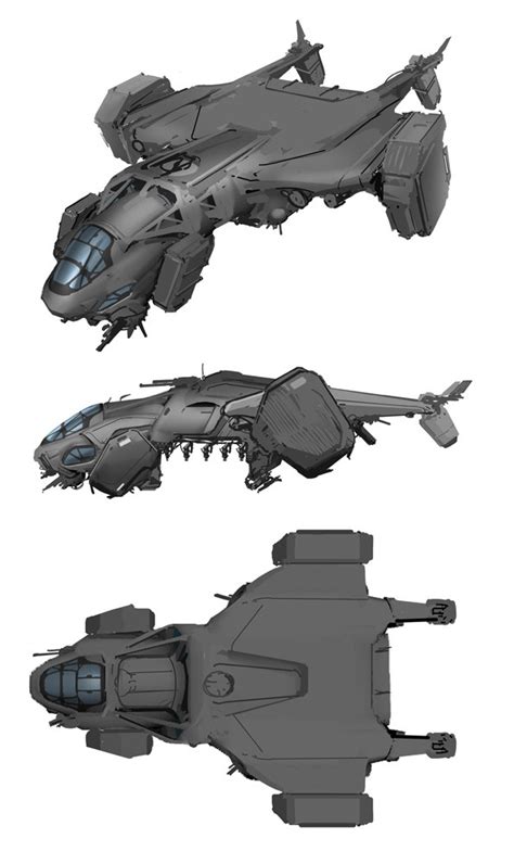 Hethe Srodawa Titanfall 2 Ship Concepts