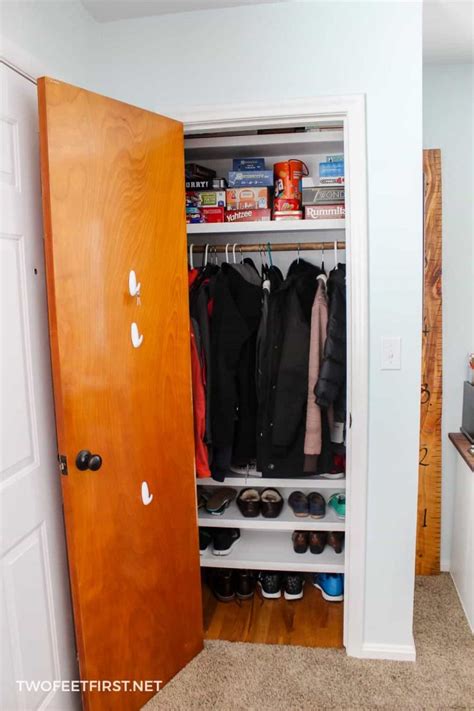 Small Entry Closet Makeover For Every Budget Twofeetfirst