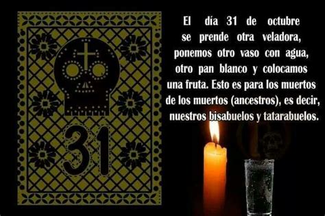 Ritual De Día De Muertos Día 31 De Octubre 💀 Altares De Muertos