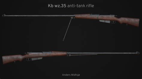 Anders M Kb Wz35 Anti Tank Rifle