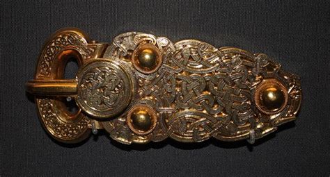 Gold Belt Buckle From The Ship Burial At Sutton Hoo Flickr