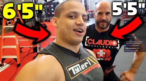 Tyler1 Real Height Exposed On Power Meet 3 Youtube