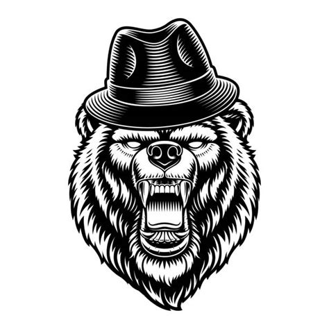80 Gangster Bear Illustrations Royalty Free Vector Graphics And Clip