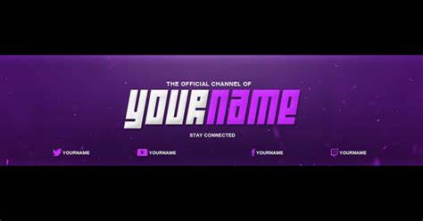 Free youtube gaming channel art template 3 psd file download. Youtube Banner/Cover Template Photoshop Download Free ...