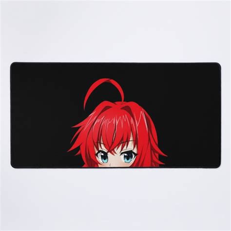 Rias Gremory Peeker High School Dxd Mouse Pad By Kawaiifu69 Redbubble