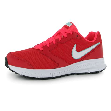 Nike Downshifter Vi Womens Running Shoes Trainers Red Jogging Sneakers