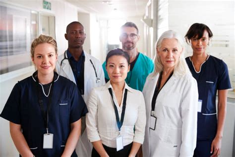 Diverse Group Of Doctors And Nurses Stock Photos Pictures And Royalty