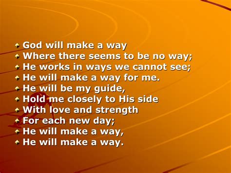Ppt God Will Make A Way Powerpoint Presentation Free Download Id