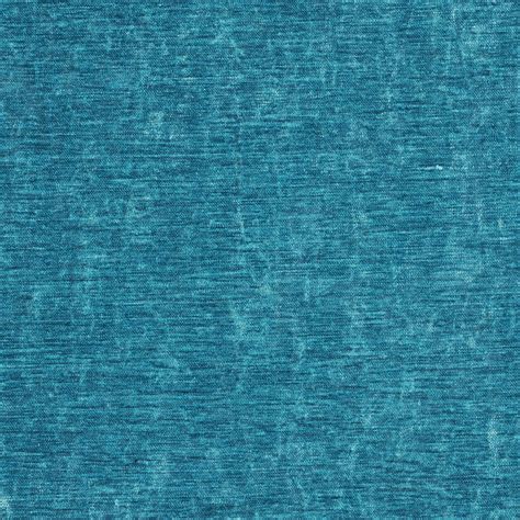 Aqua Turquoise Solid Shiny Woven Velvet Upholstery Fabric By The Yard