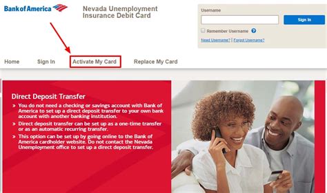 Under the unemployment insurance laws, individuals who are separated from employment due to. prepaid.bankofamerica.com/nevadauidebitcard - How to activate your Nevada Unemployment Insurance ...