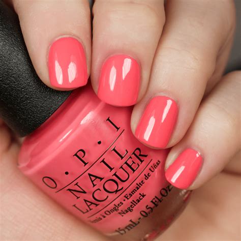 Opi California Dreaming Collection The Feminine Files Coral Nail