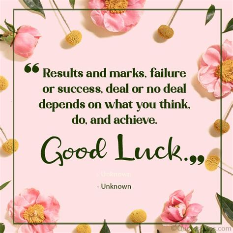 Good Luck Quotes Best Wishes And Messages Quoteslines