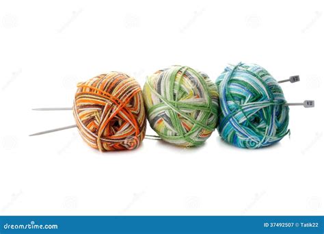 14526 Knitting Wool Color Ball Hobby Stock Photos Free And Royalty