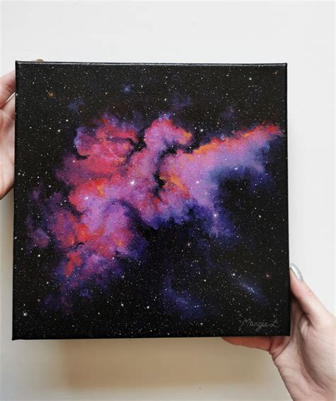 Simple Outer Space Painting Apryl Hacker