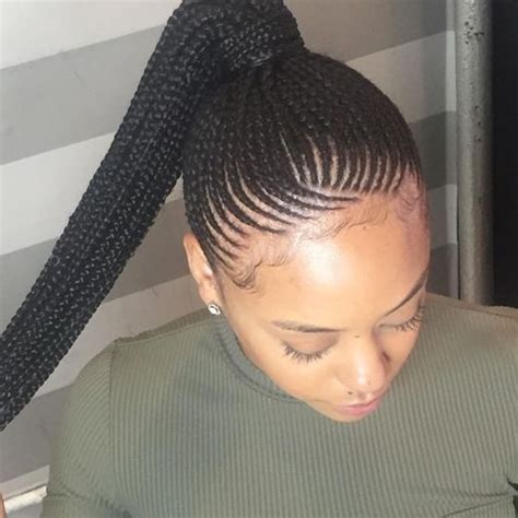 40 Lovely Ghana Braid Hairstyles To Try Buzz16 Natural Hair Styles