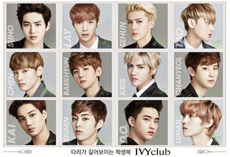 The stage name exo is derived from the word 'exoplanet'. MEMBERS NAMES | History kpop members, Exo members, Kris exo