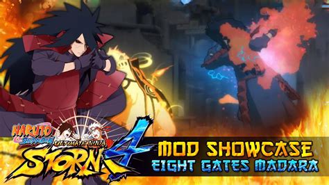 8 Gates Explosion Style 8 Gates Madara Gameplay Naruto Shippuden