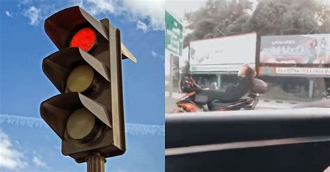 Check spelling or type a new query. Pemuda baring atas motosikal kerana tunggu lampu isyarat ...