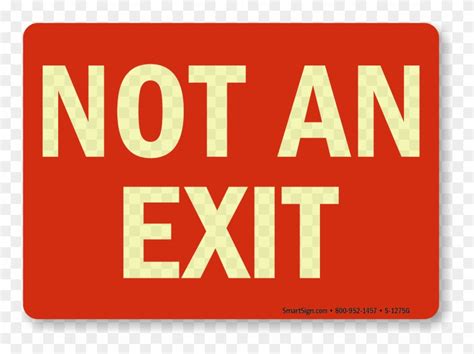 Free Printable Exit Signs Arrow Right Entrance Sign Not A Fire Exit