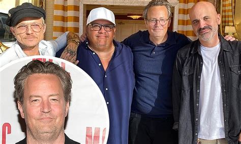Matthew Perry Reunites With Old Friends Including Mr Sunshine Co Star