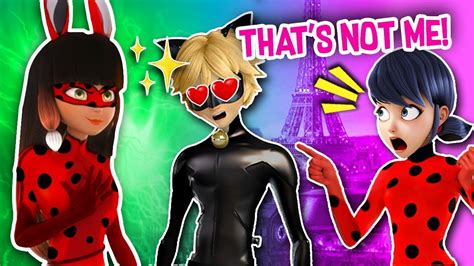volpina turns into ladybug 🦊 and steals cat noir s love 💔 youtube