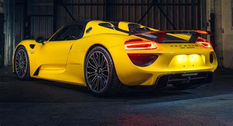 This Yellow Porsche 918 Spyder Has A 12 Million Asking Price Carscoops