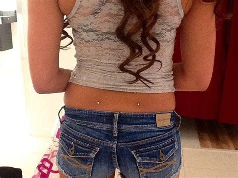 45 Awesome Back Dimple Piercing Ideas You Probably Havent Seen Back Dimple Piercings Dimple