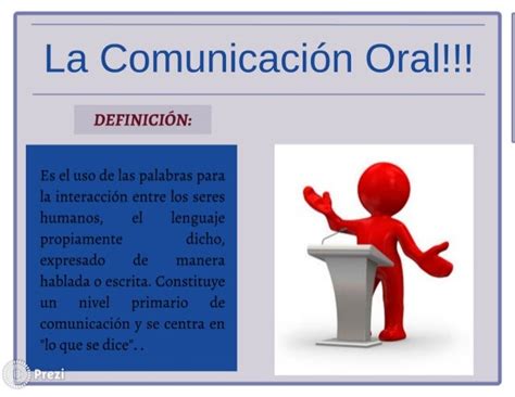 Comunicacion Oral