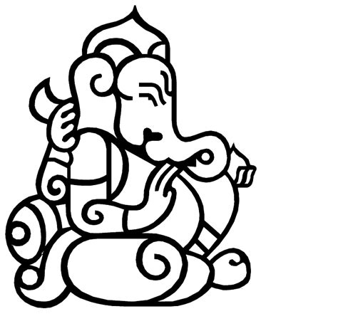 Best coloring pages world for kids. Lord Ganesha Drawing at GetDrawings | Free download