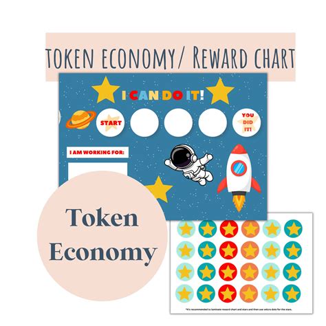 Space Token Board Token Economy Token Economy System Aba Reward