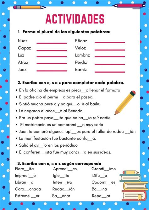 The Spanish Language Worksheet For Students To Practice Their English