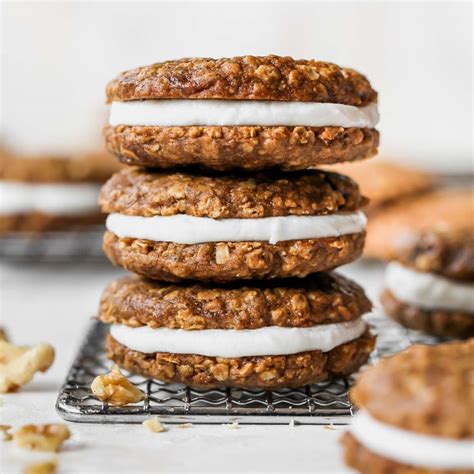 Homemade Oatmeal Creme Pies Healthier Dishing Out Health