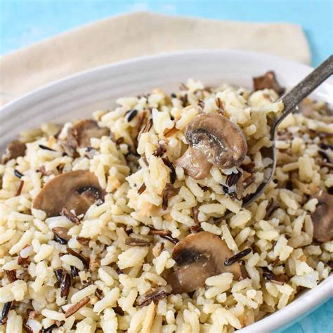 Mushroom Rice Pilaf Cook2eatwell