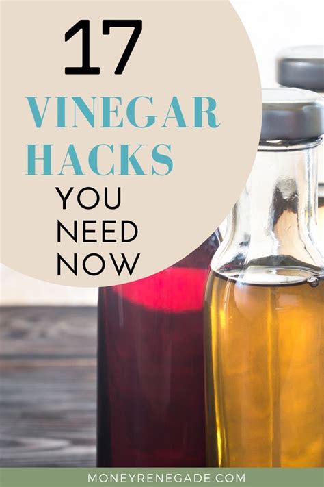 17 Vinegar Hacks That Make Life Easier Money Renegade Cleaning