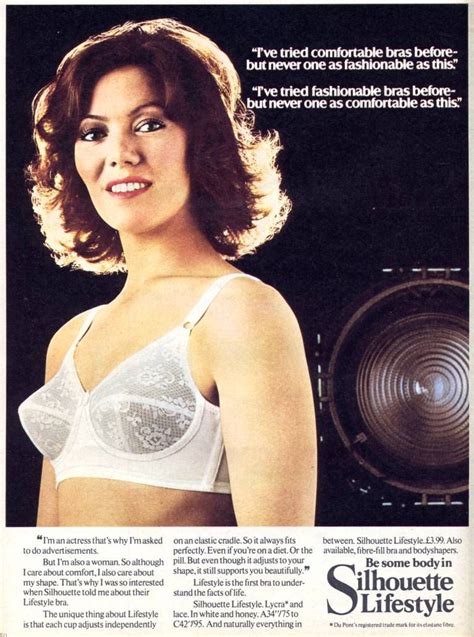 Pointy Bra By Silhouette Love The Copy On This Ad Vintage Bra