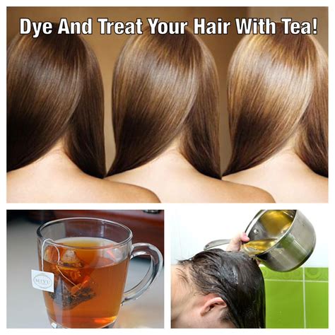 You may also consider going as. Dye And Treat Your Hair With Tea - Musely